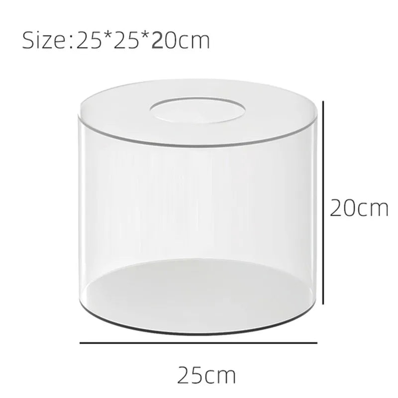Clear Acrylic Cake Display Board & Smoother – Reusable DIY Cake Stand Base
