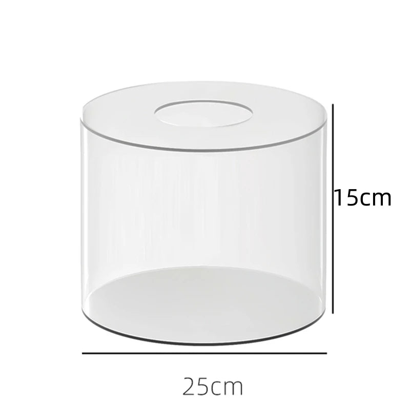 Clear Acrylic Cake Display Board & Smoother – Reusable DIY Cake Stand Base