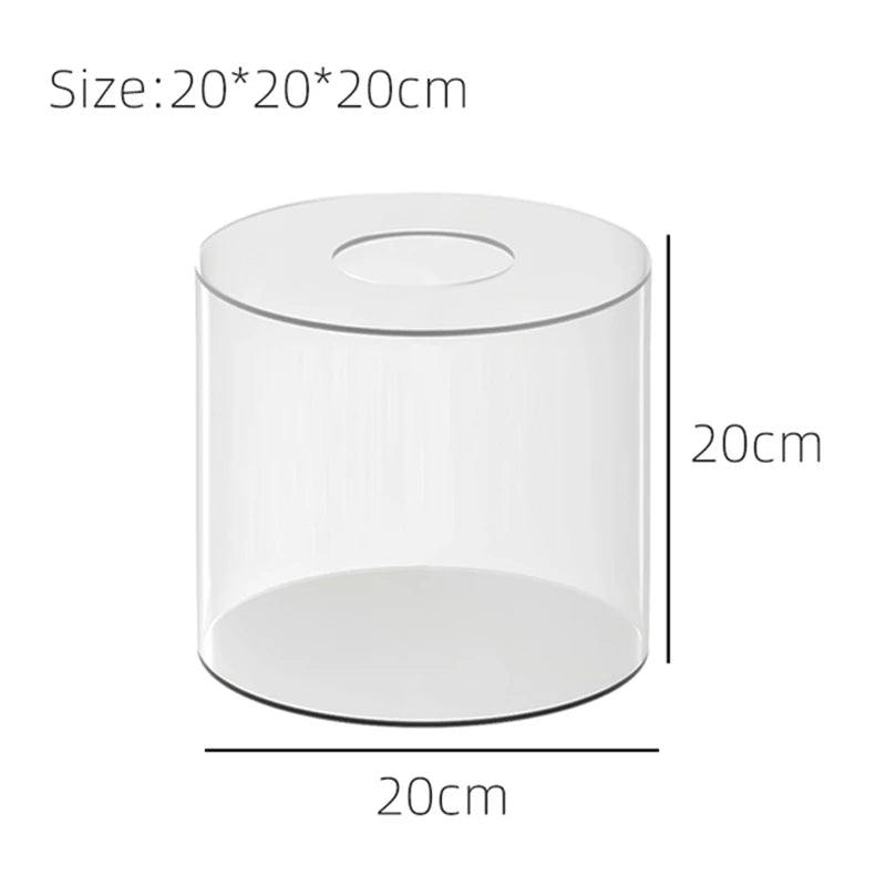 Clear Acrylic Cake Display Board & Smoother – Reusable DIY Cake Stand Base