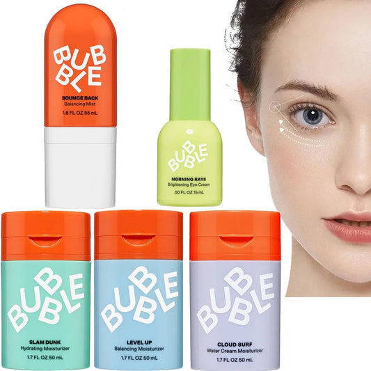 Brightening Bubble Moisturizer – Creamy Vitamin E Formula