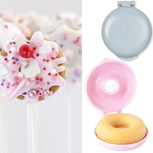 Cake Pop Mold Disk Shape Non-Stick Doughnut Muffin Cups Cake Baking Tools for Kitchen Supplies