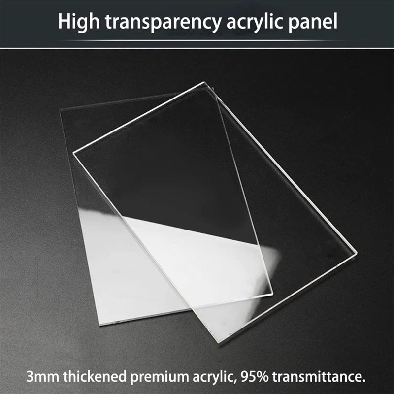Clear Acrylic Cake Display Board & Smoother – Reusable DIY Cake Stand Base